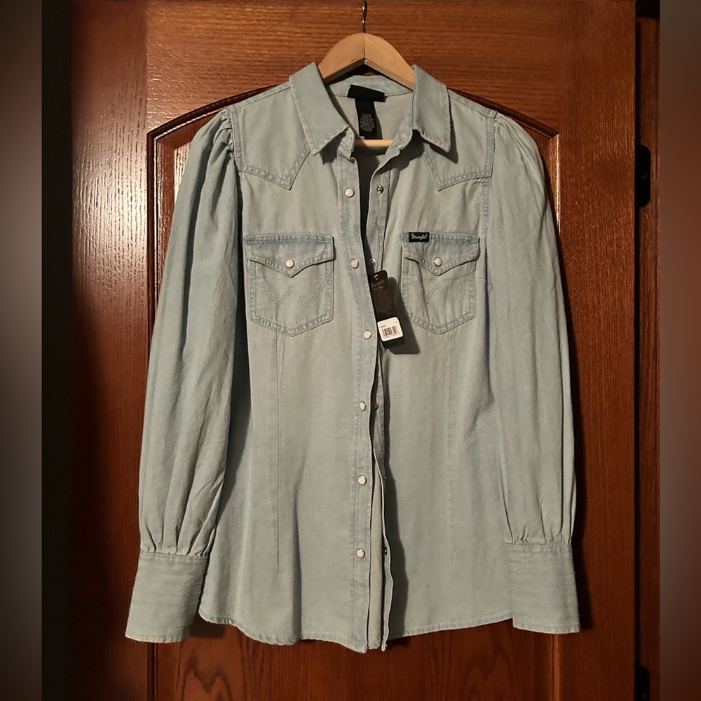 Wrangler Denim Button Up